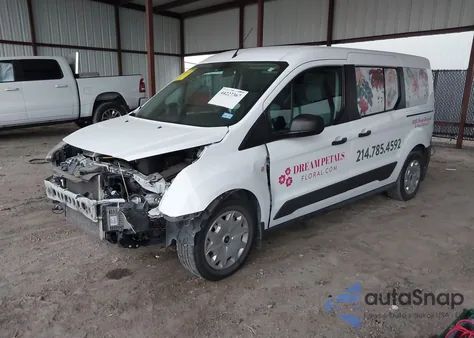 2016 Ford Transit Connect Xl из США, поврежденный, VIN NM0GS9E75G1284181